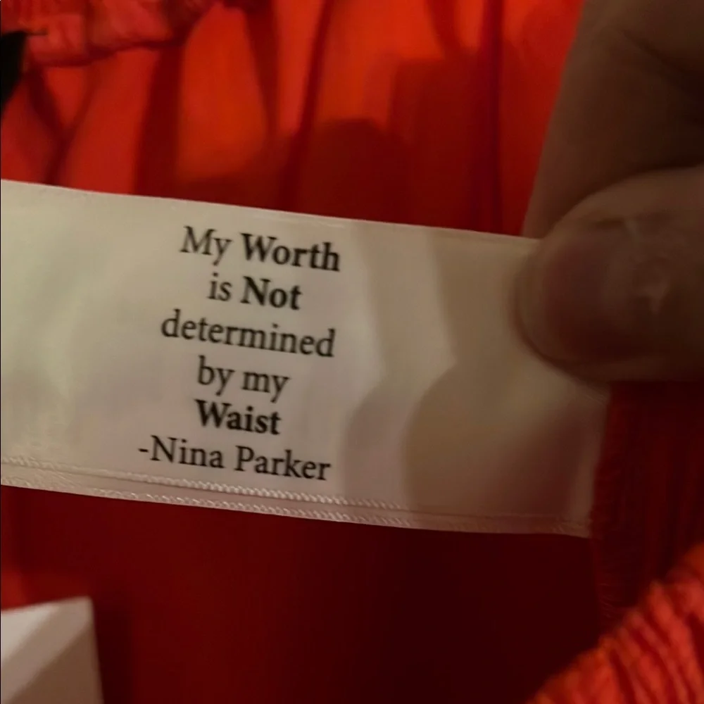 NWT Nina Parker white Wide Leg available in Red also (separately ) - Picture 12 of 14